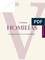 Homilias - Voltaire