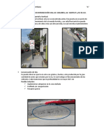 Conservación Vial en Intersección Vial Av