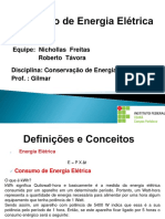 Tarifação de Energia Elétrica