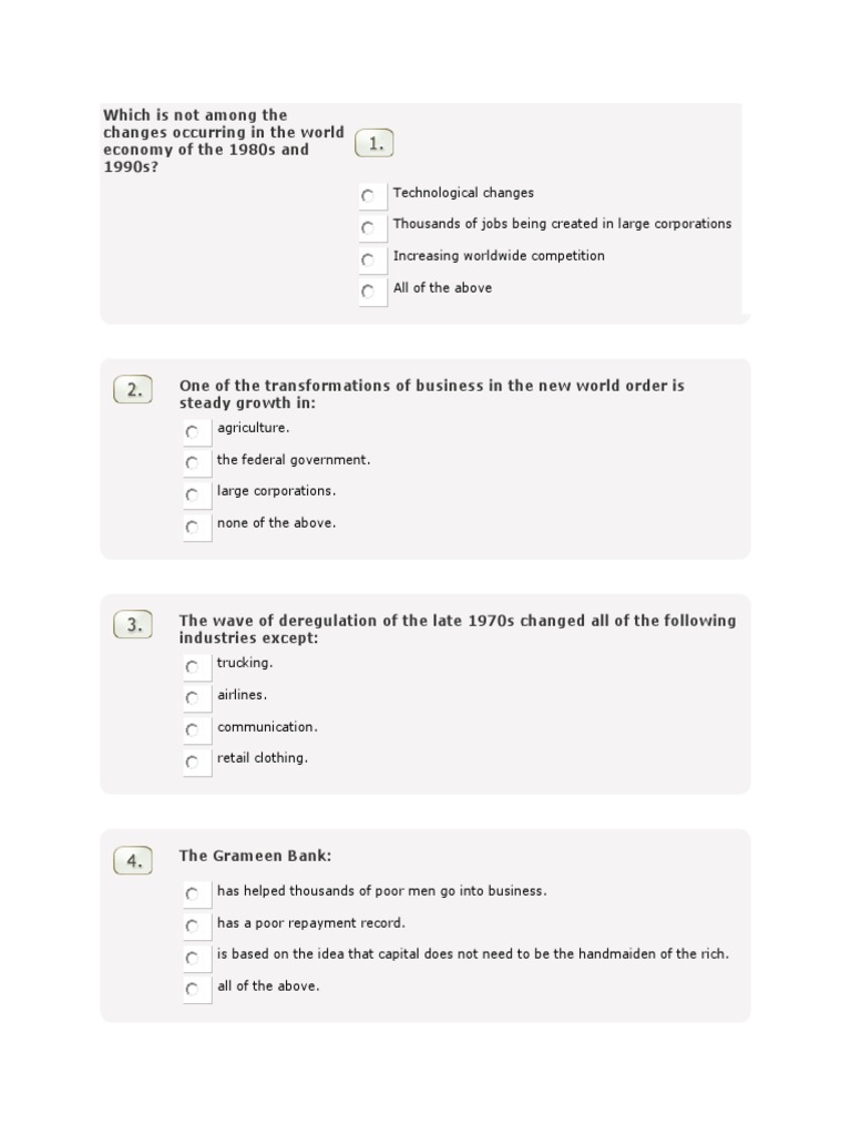 Entrepreneurship Quiz | PDF | Entrepreneurship | Outsourcing