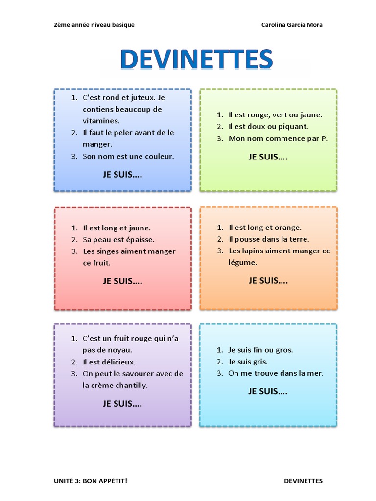 Minceur A Imprimer Jeûne Intermittent Menu Pdf 6 Devinettes | PDF | Orange) | Légumes