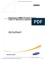 Samsung EMMC Datasheet - Flash Memory (466 Views)