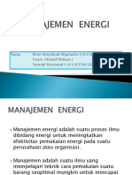 MANAJEMEN ENERGI