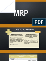 MRP PLANIFICACION DE MATERIALES