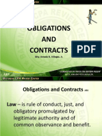 Essential elements of obligations and contracts