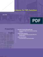 ST3 - What It Means For WS Junction: Station Area Planning