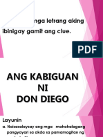 Ang Kabiguan Ni Don Diego