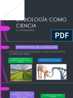 Clase N°2 La Biología Como Ciencia