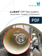 Grp Pipe installation problems