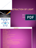 Refraction of Light Made by Ritam Saha, Julien Day School