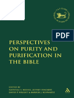 (Library of Hebrew Bible - Old Testament Studies 474) Baruch J. Schwartz, Naphtali S. Meshel, Jeffrey Stackert, David P. Wright - Perspectives On Purity and Purification in The Bible-T&T Clark Int'