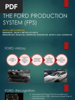 The Ford Production System | PDF | Lean Manufacturing | Operations ...
