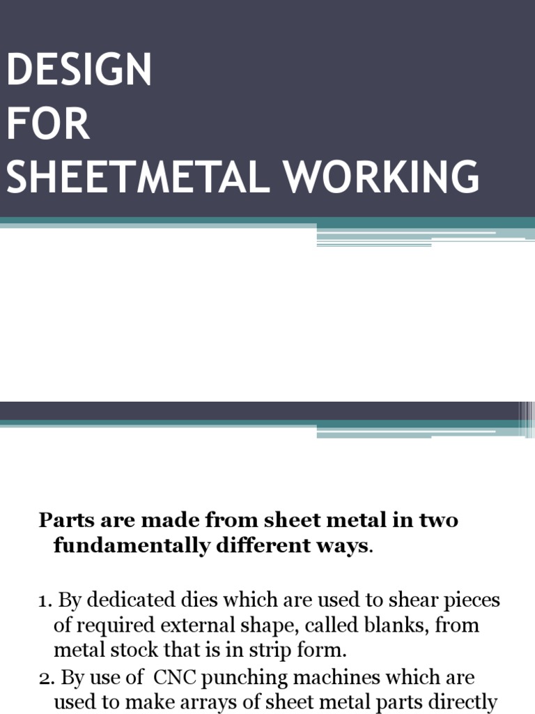 Strip Forms, Precision Metal Forming