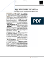 L'Ateneo Stringe Nuovi Accordi Con La Russia - Il Resto Del Carlino Del 9 Giugno 2019