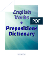 English Verbs + PrepositionsDictionary