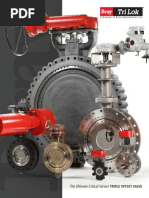 The Ultimate Critical Service TRIPLE OFFSET VALVE