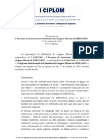 Declaracion Foz 2010