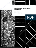 Reclamation of Salt Affected Soils in Iraq: Hydrological and Agricultural Stud1 E S