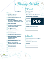Wedding Planning Checklist PDF