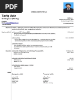 Tariq Aziz: Civil Engineer (PEC Reg)