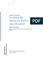 Guiding Business Rule Specification with BRGT