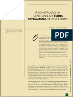 A Construcao Da Identidade em Terra Sonambula