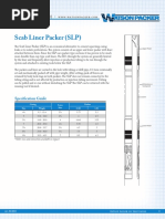 Scab Liner Packer (SLP) : Specification Guide