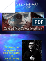 13 Fraces de Gabriel Garcia 