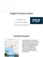 English Practice Exam Teacher