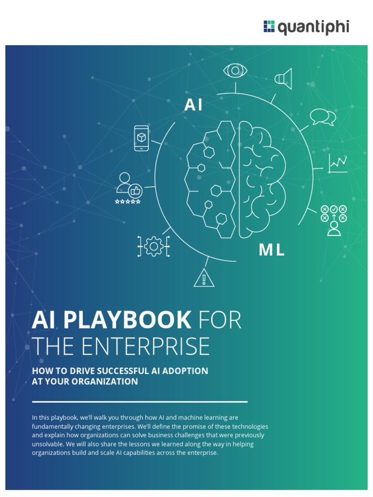 AI Adoption Playbook for Enterprises | PDF | Artificial Intelligence ...
