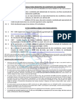 Documentacao Basica para Registro de Contrato de Consorcio