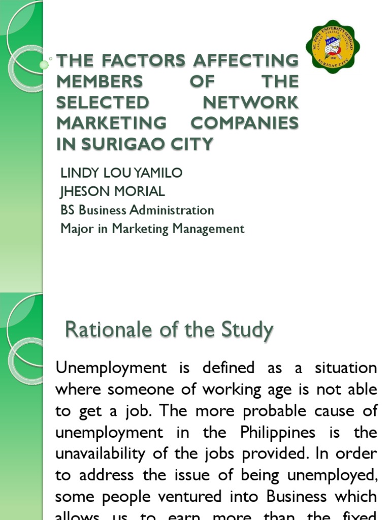 Defense Proposal Presentation Guide | PDF | Multi Level Marketing ...