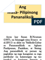 Aralin 9 Ang Maka Pilipinong Pananaliksik