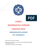 Curso INFORMATICA FORENSE