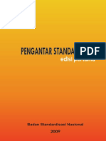 (Daftar Isi) Ebook Pengantar Standardisasi PDF