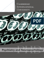 Psychiatry and Neuropsycology_PHD