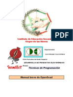 Manual Breve de OpenScad