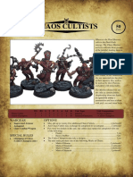 Chaos Cultists: Wargear Options