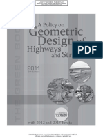 Geometric Design Of: Highways and Streets