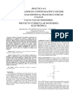 Amplificador en Configuración Cascode