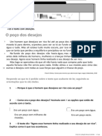 Ficha de Avaliação Janeiro - 3º Ano PORT I