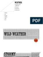 Examples of Weather