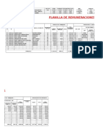 Planilla de Remuneraciones y Asiento Contable en Excel