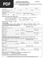 2011 General Student Information Form 1 FORMATTED