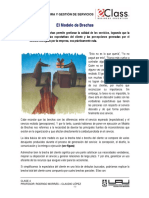 Gestión de brechas para mejorar la calidad del servicio