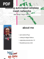 Building Automated Wireless Mesh Networks