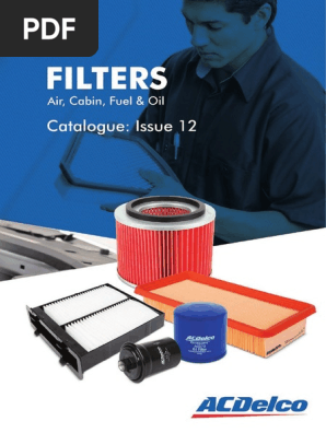 Filters Cabin Air Oil Fuel Catalog | PDF | Filtration | Motor Oil