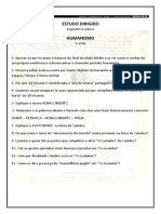 894653321estudo Dirigido Humanismo