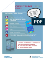 Infografia Uso Responsable y Seguro de Celulares