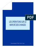 Les Operations Sur Le Marche Des Changes1